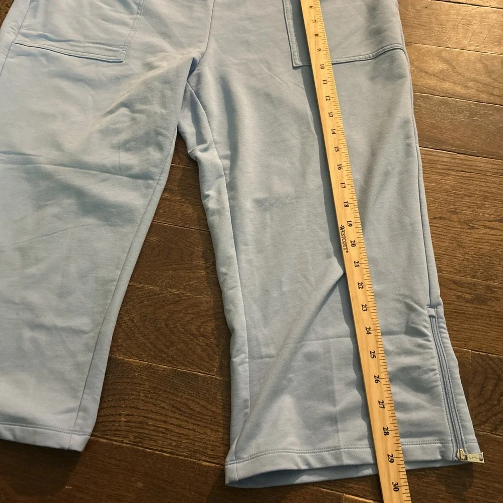 Lauren Ralph Lauren Light Blue Capri Pants